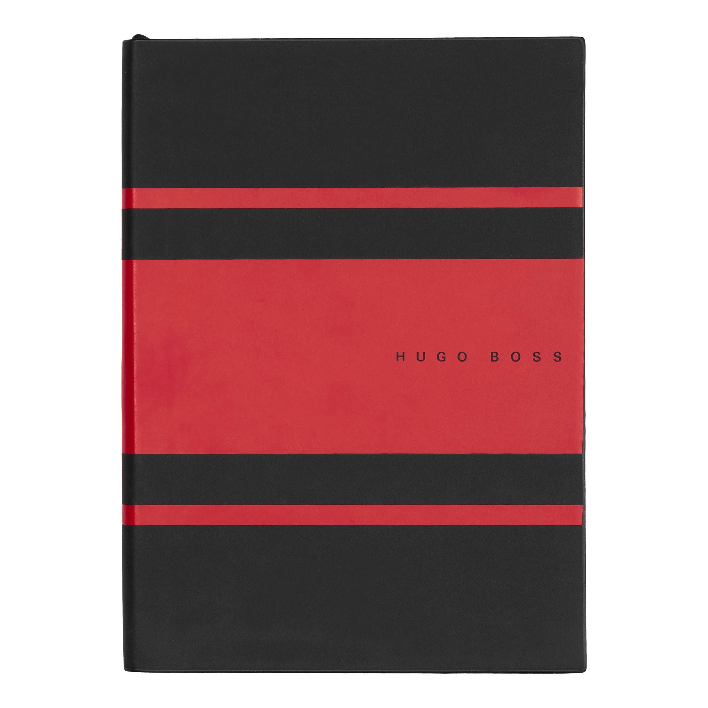 Caderno A5 Essential Gear Vermelho 80 Folhas Pautadas 80g/m² - Hugo Boss - Hnh127pl