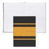 Caderno A5 Essential Gear Amarelo 80 Folhas Pautadas 80g/m² - Hugo Boss - Hnh127sl