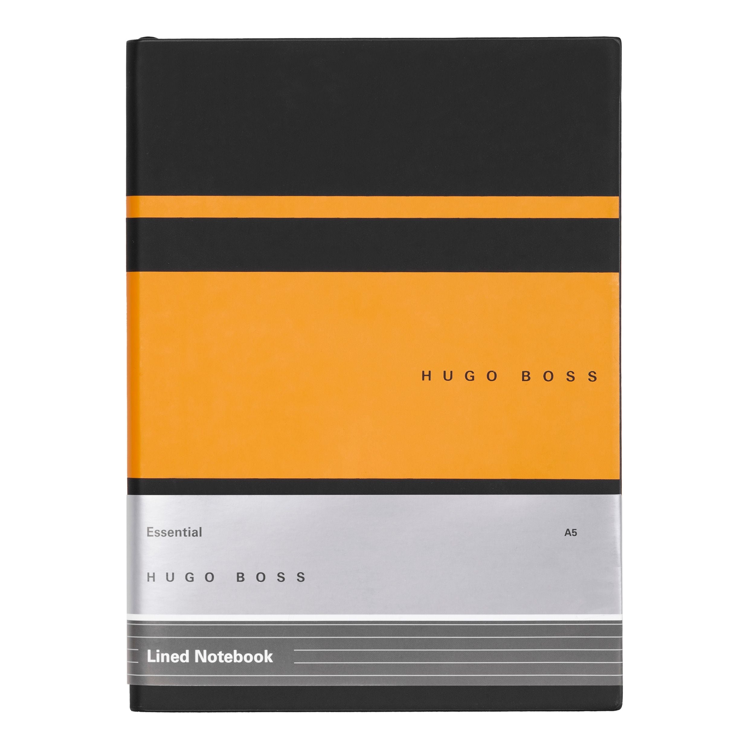 Caderno A5 Essential Gear Amarelo 80 Folhas Pautadas 80g/m² - Hugo Boss - Hnh127sl