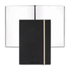 Caderno A5 Iconic Preto 80 Folhas sem Pauta 80g/m² - Hugo Boss - Hnh321ap