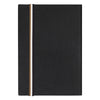 Caderno A5 Iconic Preto 80 Folhas sem Pauta 80g/m² - Hugo Boss - Hnh321ap
