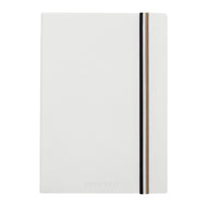 Caderno A5 Iconic Branco 80 Folhas sem Pauta 80g/m² - Hugo Boss - Hnh321wp