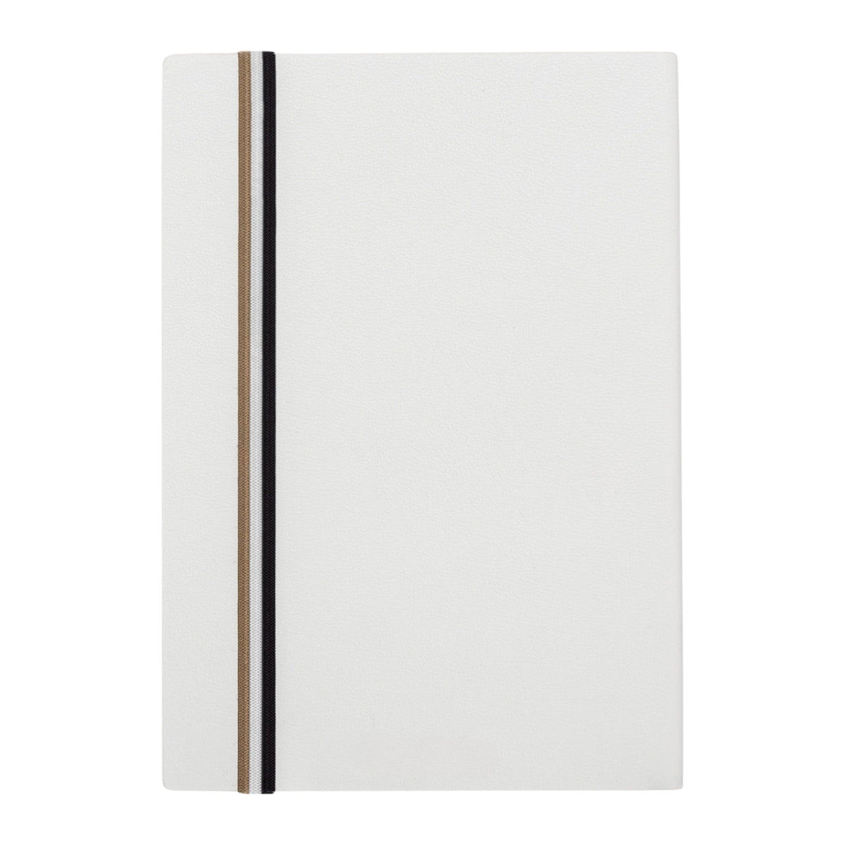 Caderno A5 Iconic Branco 80 Folhas sem Pauta 80g/m² - Hugo Boss - Hnh321wp