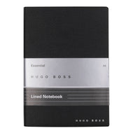 Caderno A6 Essential Storyline Preto 80 Folhas Pautadas 80g/m² - Hugo Boss - Hnm121al