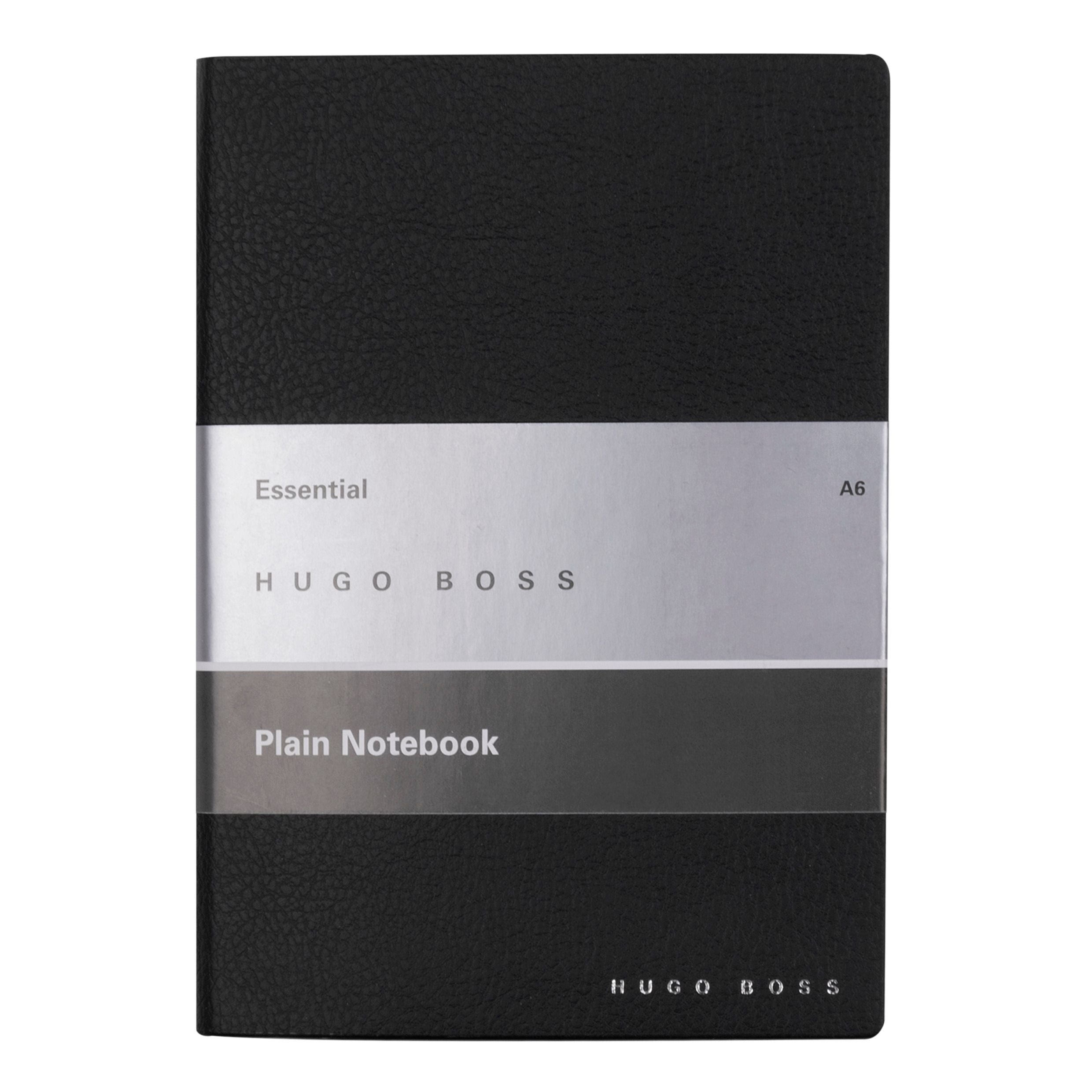 Caderno A6 Essential Storyline Preto 80 Folhas sem Pauta 80g/m² - Hugo Boss - Hnm121ap