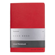 Caderno A6 Essential Storyline Vermelho 80 Folhas Pautadas 80g/m² - Hugo Boss - Hnm121pl