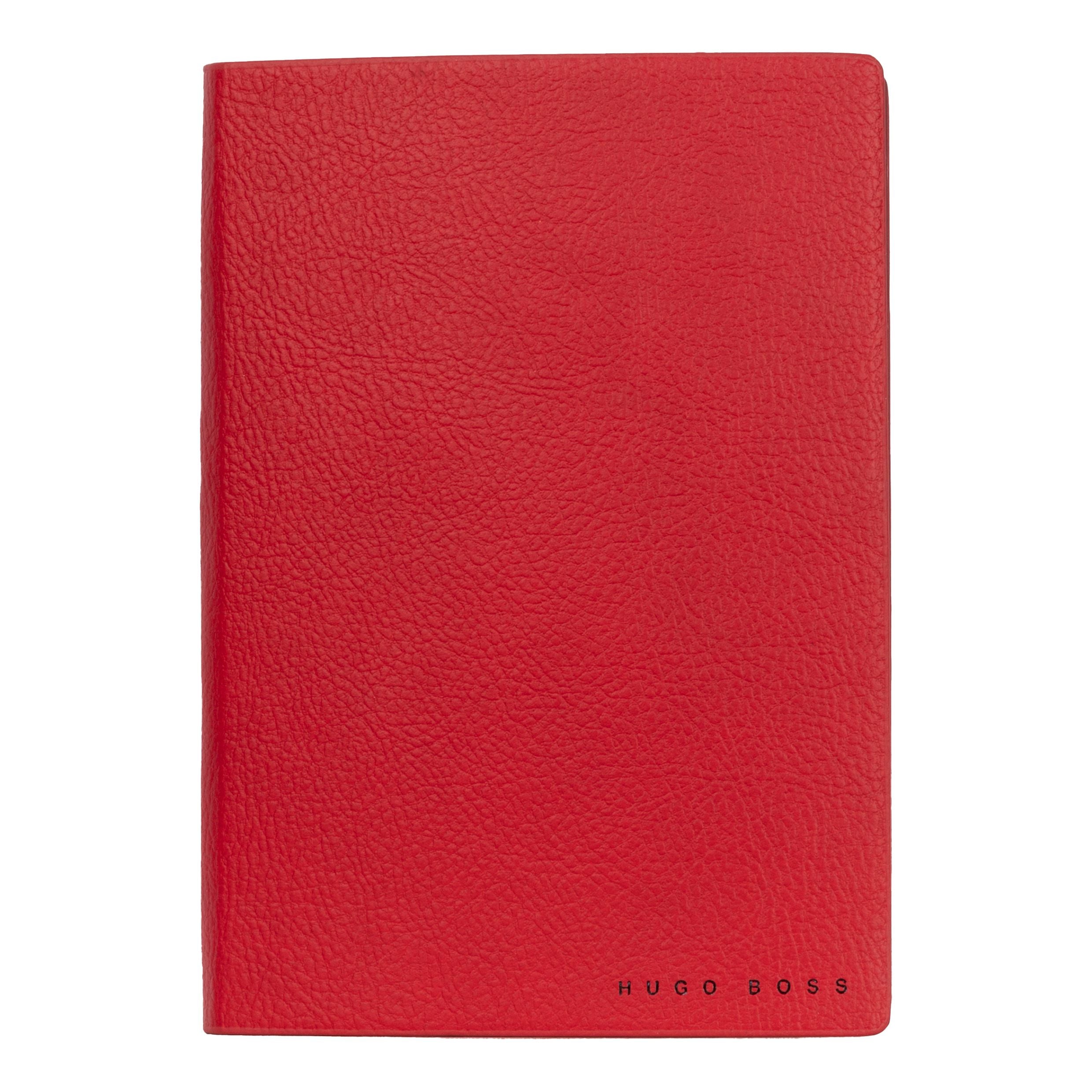 Caderno A6 Essential Storyline Vermelho 80 Folhas Pautadas 80g/m² - Hugo Boss - Hnm121pl
