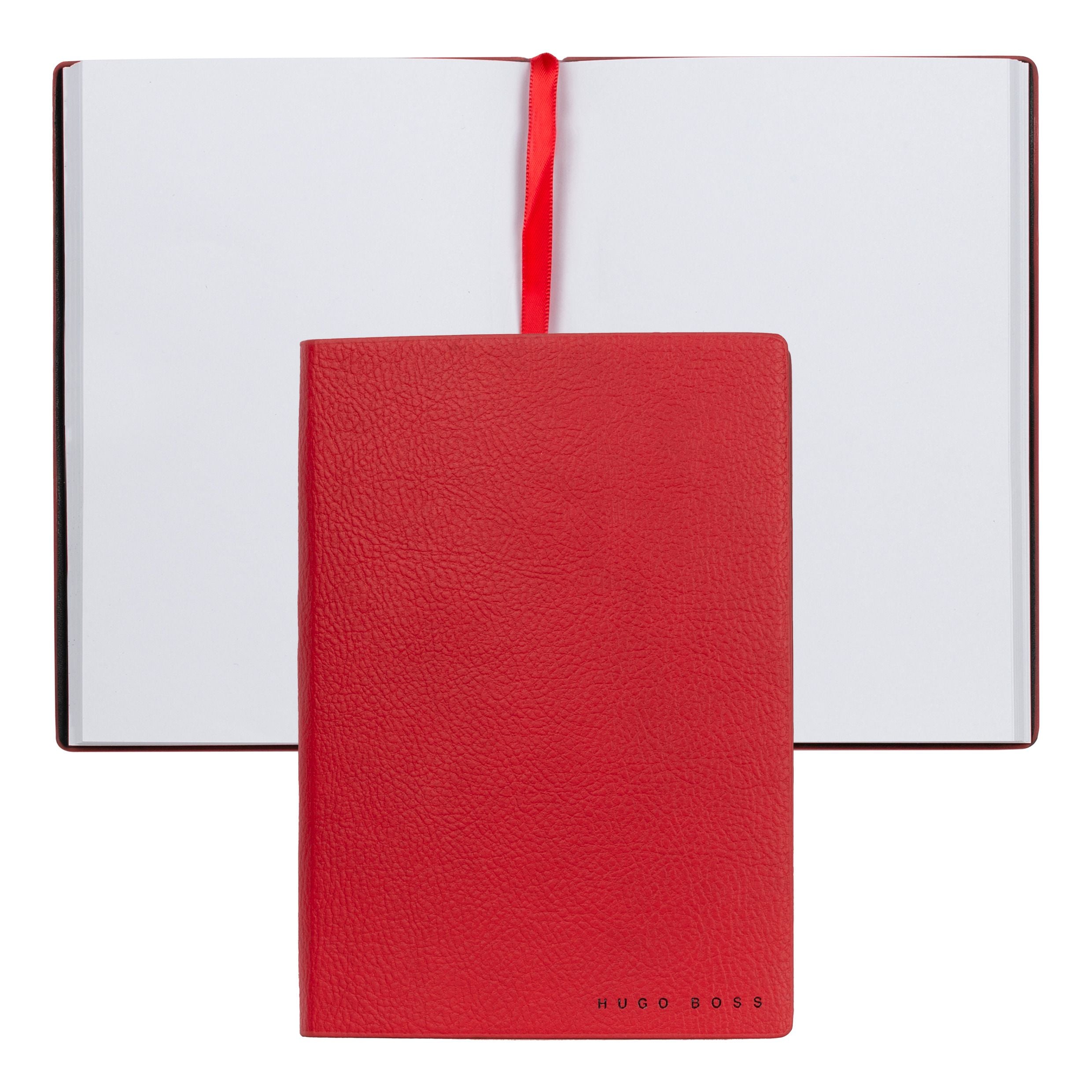 Caderno A6 Essential Storyline Vermelho 80 Folhas sem Pauta 80g/m² - Hugo Boss - Hnm121pp
