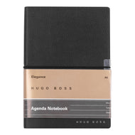 Caderno A6 Elegance Storyline Preto Agenda Semanal sem Data 80 Folhas 100g/m² - Hugo Boss - Hnm124aa