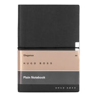 Caderno A6 Elegance Storyline Preto 80 Folhas sem Pauta 100g/m² - Hugo Boss - Hnm124ap