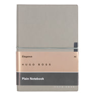 Caderno A6 Elegance Storyline Cinza 80 Folhas sem Pauta 100g/m² - Hugo Boss - Hnm124kp