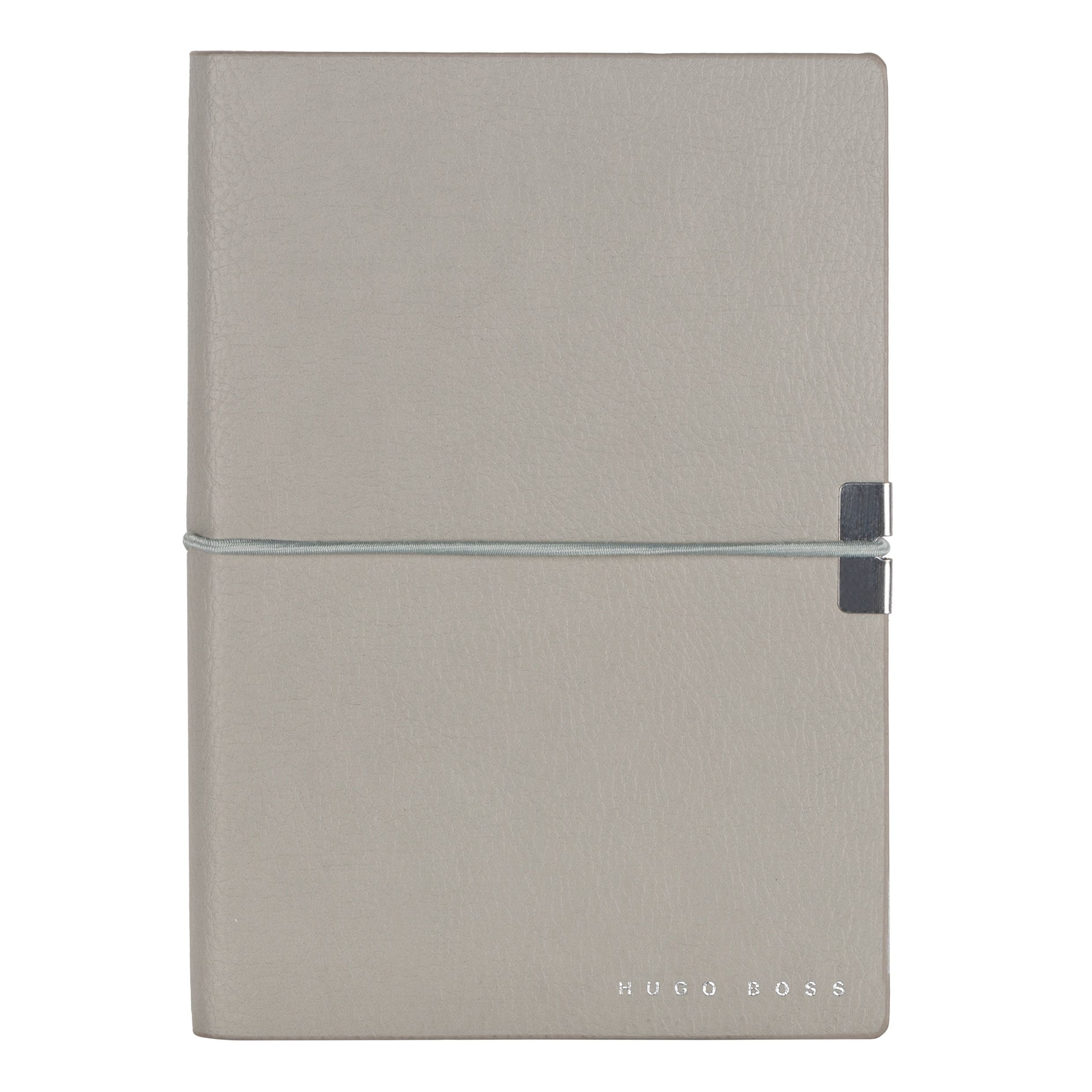 Caderno A6 Elegance Storyline Cinza 80 Folhas sem Pauta 100g/m² - Hugo Boss - Hnm124kp