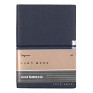 Caderno A6 Elegance Storyline Azul Marinho 80 Folhas Pautadas 100g/m² - Hugo Boss - Hnm124nl