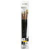 Kit Pincel da Vinci Cerdas Básicas Ii com 4 Unidades - Série 7407 e 7707 Língua de Gato e Redondo
