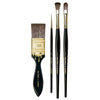 Kit Pincel Óleo da Vinci Isi Carolina Signature Edition com 4 Unidades - Linha Profissional para Pintura em Óleo