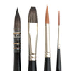 Kit Pincel Vitas Artworks Watercolour com 4 Unidades - Pincéis para Aquarela Profissional