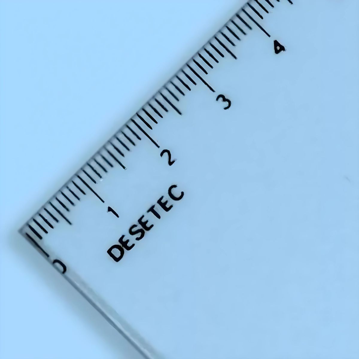 Esquadro Acrílico Trident 26cm sem Escalas - Ângulos 30° 60° 90° - Usinagem de Alta Precisão - Modelo 4626
