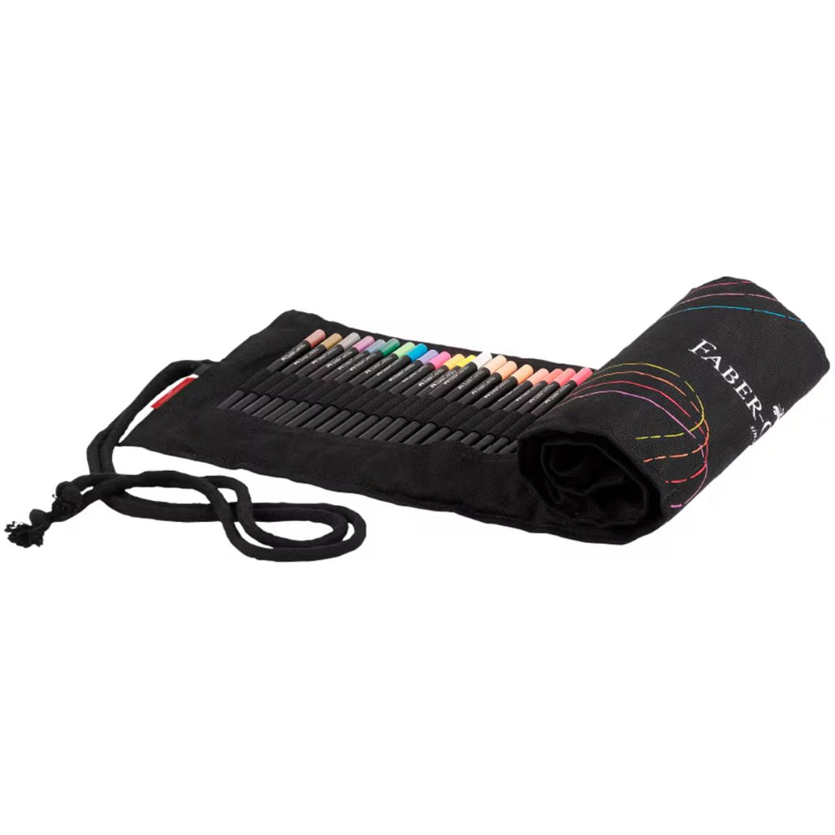 Estojo Lápis de Cor Supersoft 72 Cores Vivas com Estojo de Tecido - Faber-castell 371910