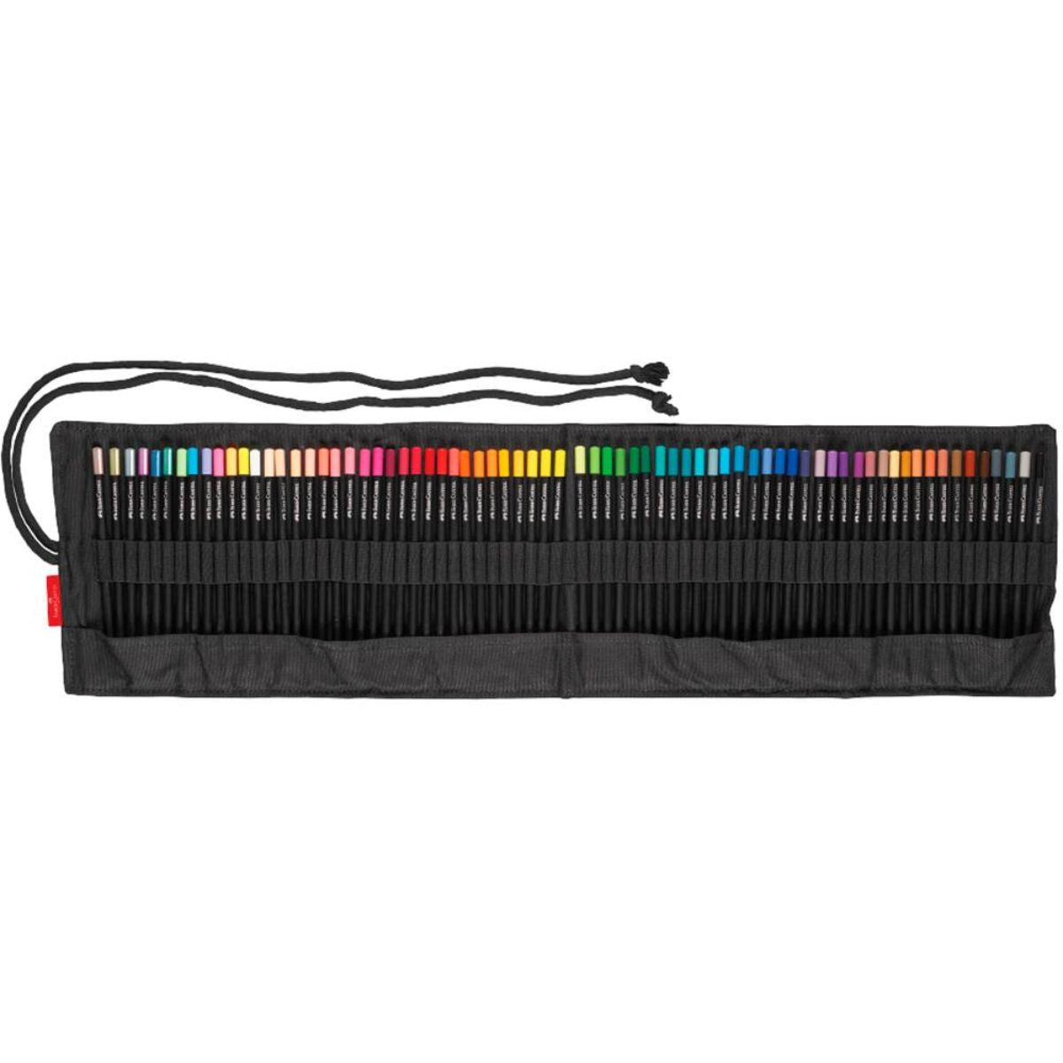 Estojo Lápis de Cor Supersoft 72 Cores Vivas com Estojo de Tecido - Faber-castell 371910
