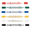 Marcador Permanente Multimark Shake&paint Ponta Dupla Basic com 6 Cores - Faber-castell Mm/es6bsp