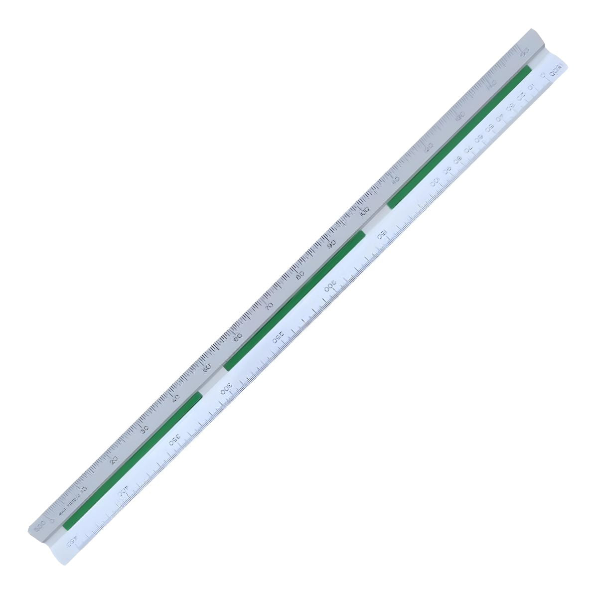 Escalímetro Trident Profissional 30cm Triangular em Abs com Escalas Urbanísticas em Baixo Relevo - Modelo 7830-4