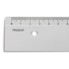 Régua de Acrílico Trident com Escala 50 Cm - Modelo 7150
