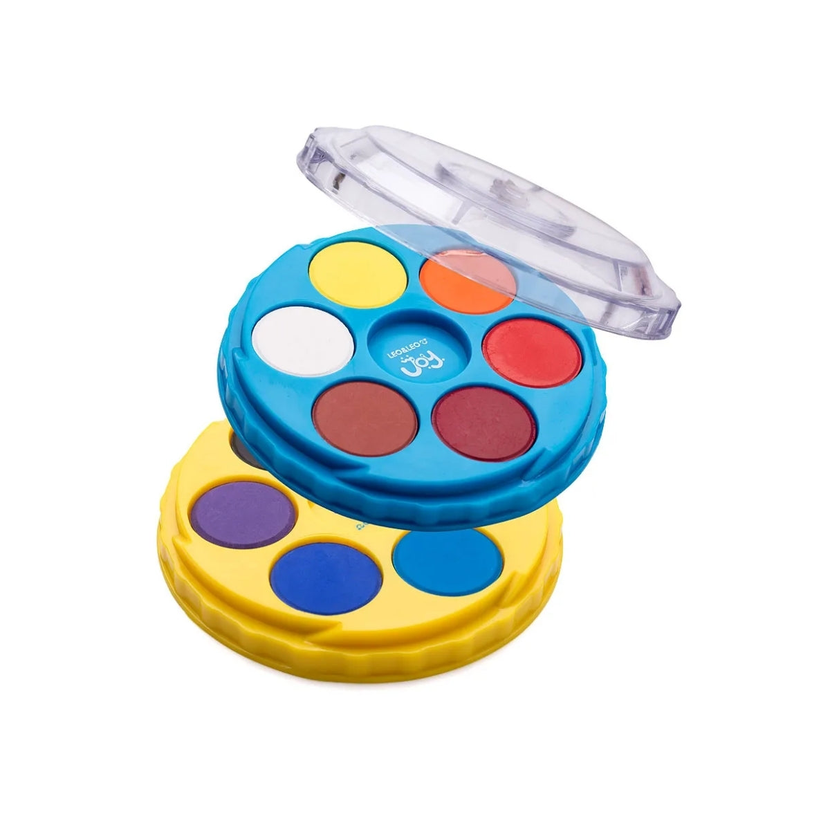 Estojo Aquarela Empilhavel 12 Cores - Leo & Leo 72407
