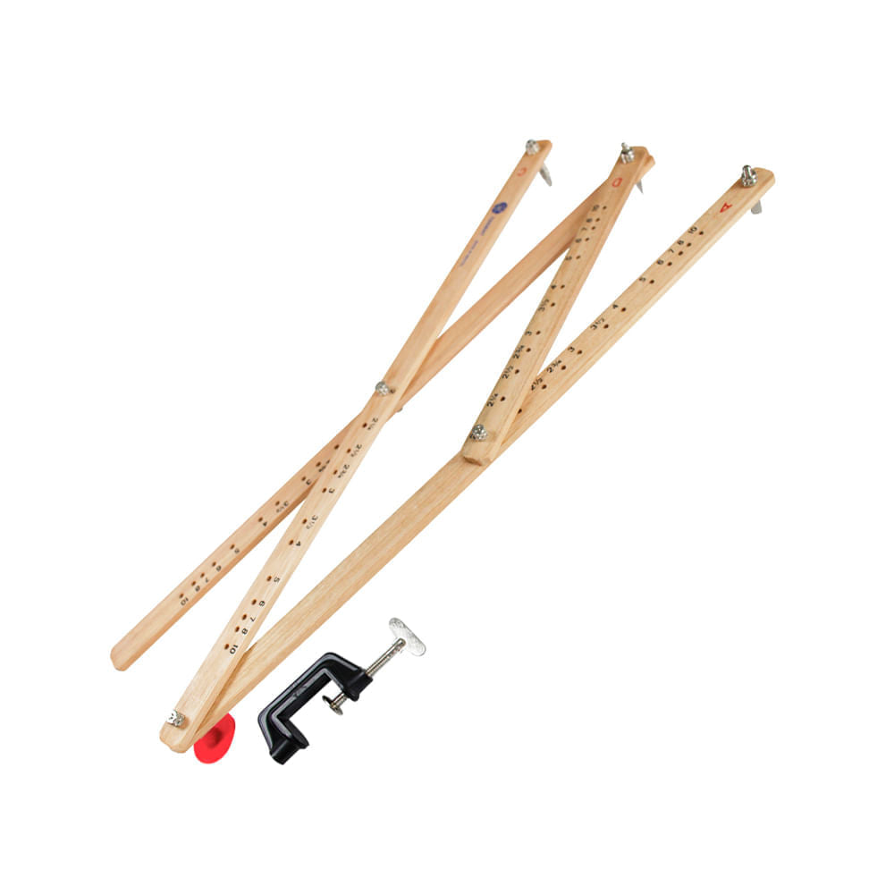 Pantógrafo de Madeira Trident 60cm - Modelo Pme 60
