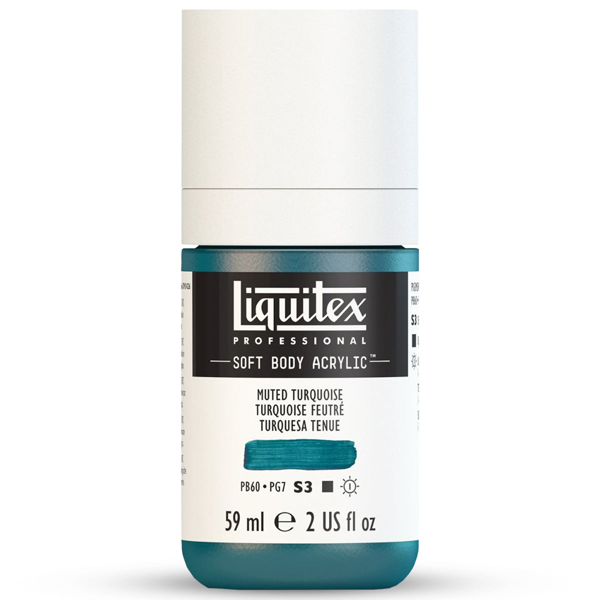 Tinta Acrilica Soft Body Liquitex 59ml S3 503 - Muted Turquoise 