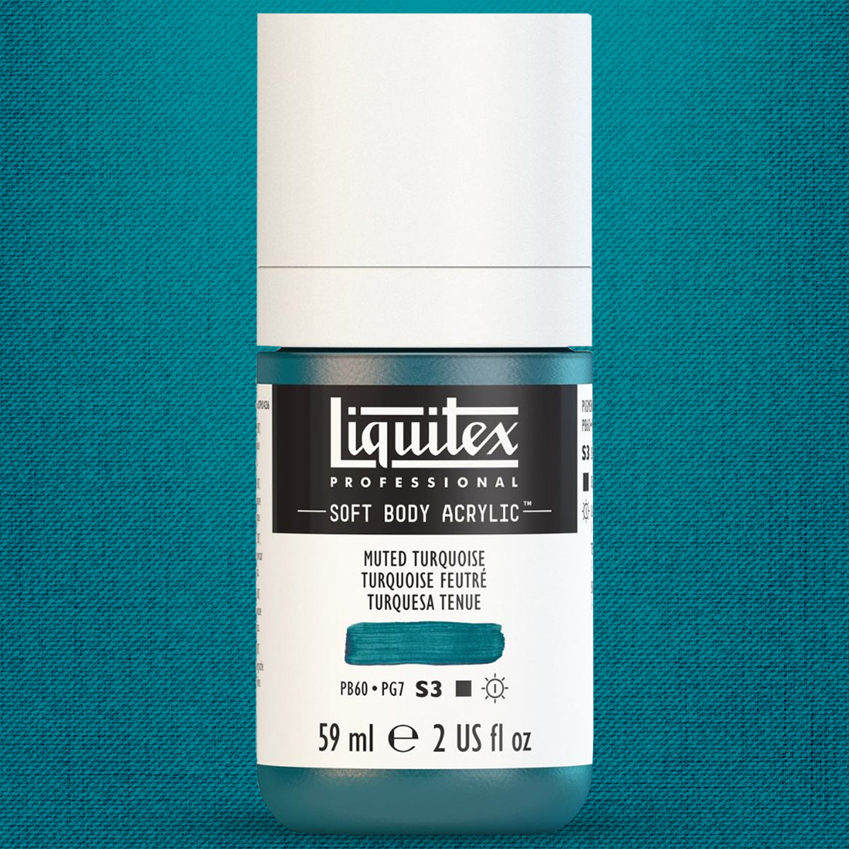 Tinta Acrilica Soft Body Liquitex 59ml S3 503 - Muted Turquoise 