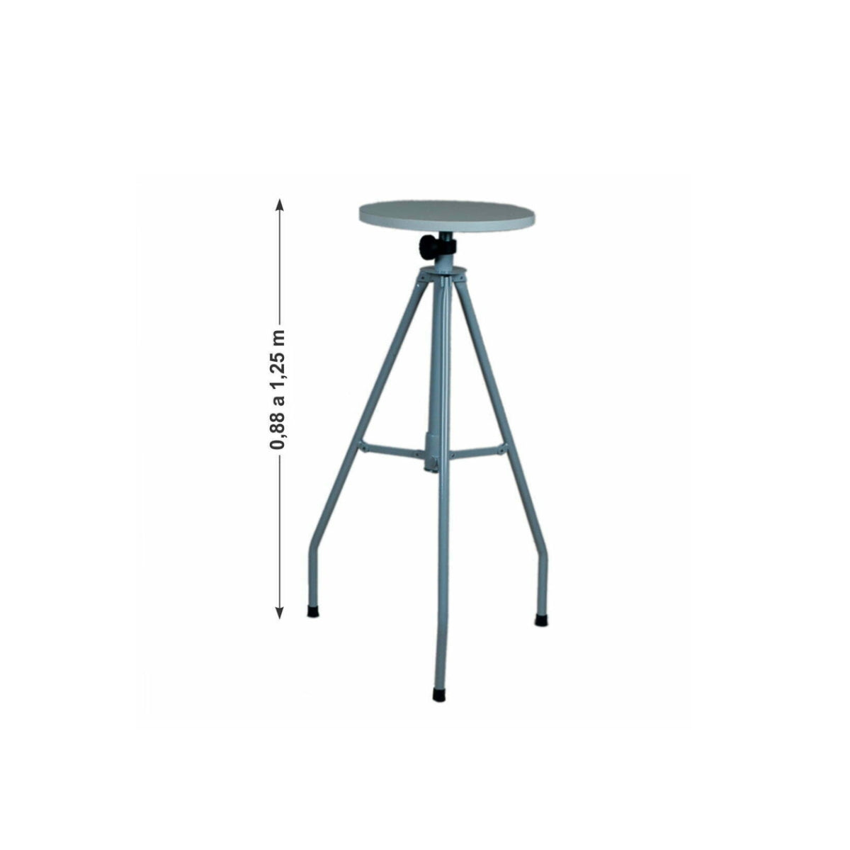Base Alta Trident para Modelagem e Pintura Cerâmica com Pés Emborrachados - 12810