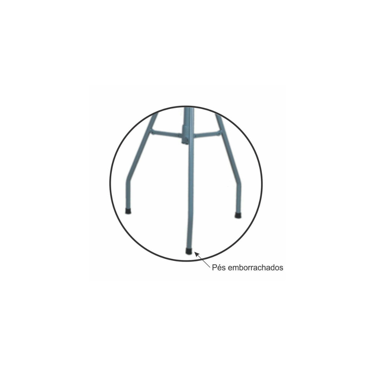 Base Alta Trident para Modelagem e Pintura Cerâmica com Pés Emborrachados - 12810