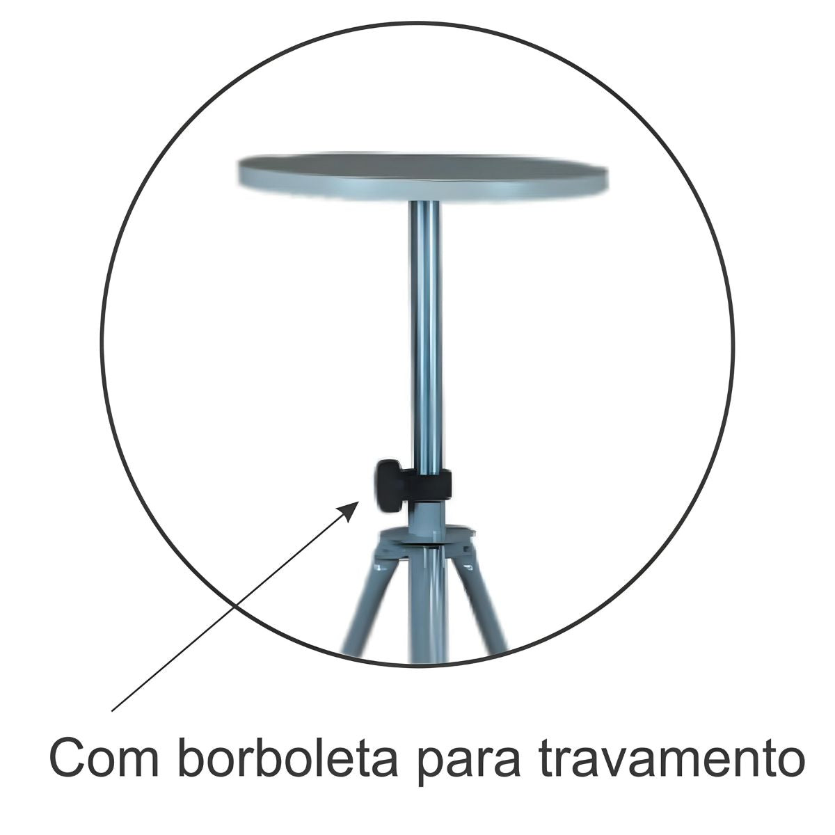 Base Giratória Trident para Modelagem e Pintura Cerâmica - 12811