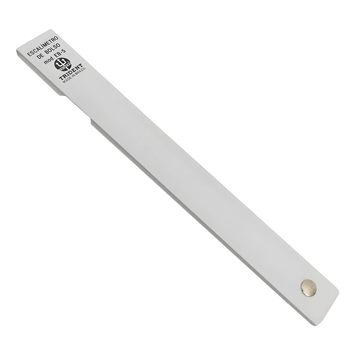 Escalímetro de Bolso Trident com 5 Lâminas em Pvc e 10 Escalas Técnicas - Modelo Eb-5
