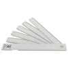 Escalímetro de Bolso Trident com 5 Lâminas em Pvc e 10 Escalas Técnicas - Modelo Eb-5