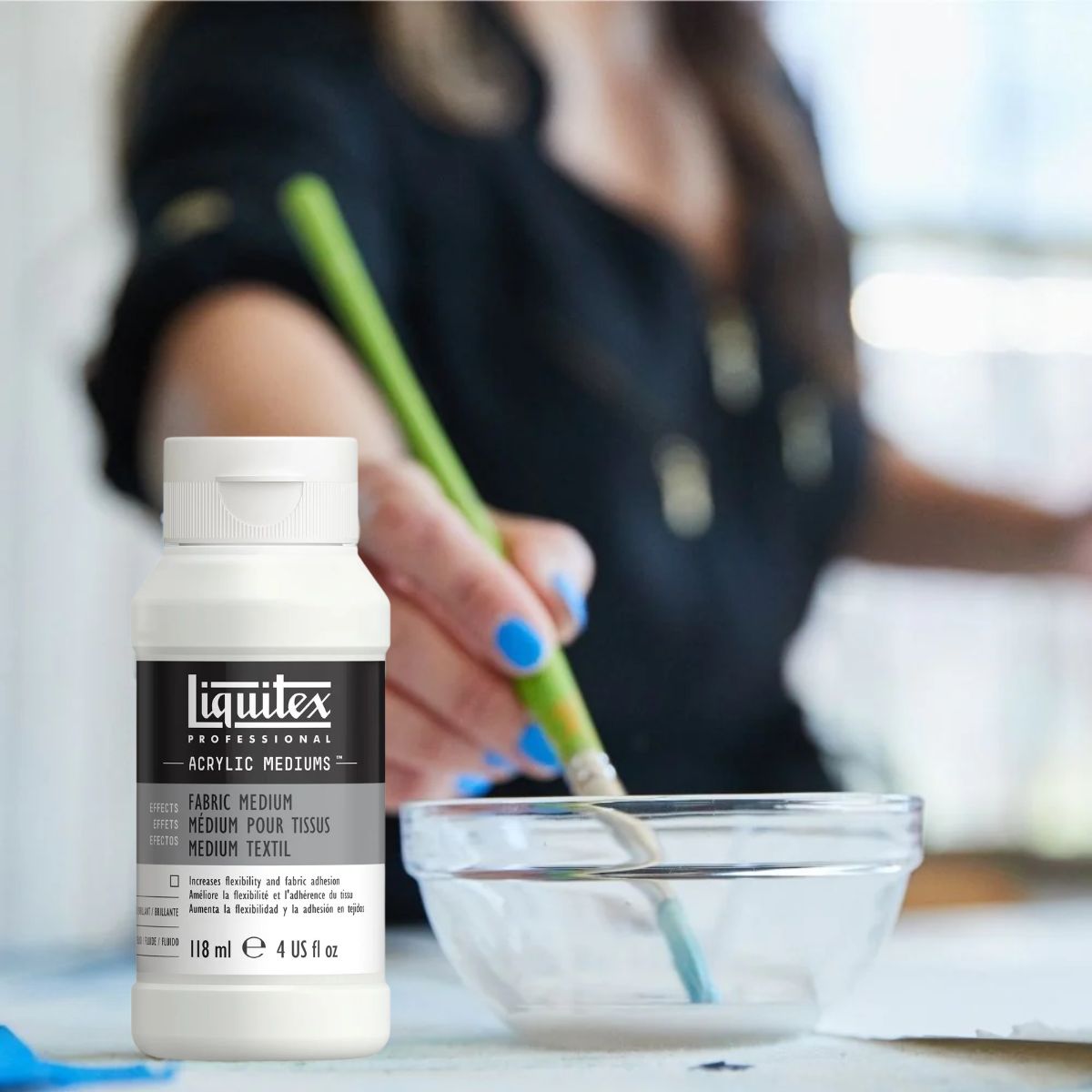 Aditivo para Tecido Liquitex Fabric Médium 118ml