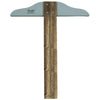 Régua T de Madeira Cabeçote Fixo sem Borda Acrílica Trident - Tamanhos de 50cm a 100cm