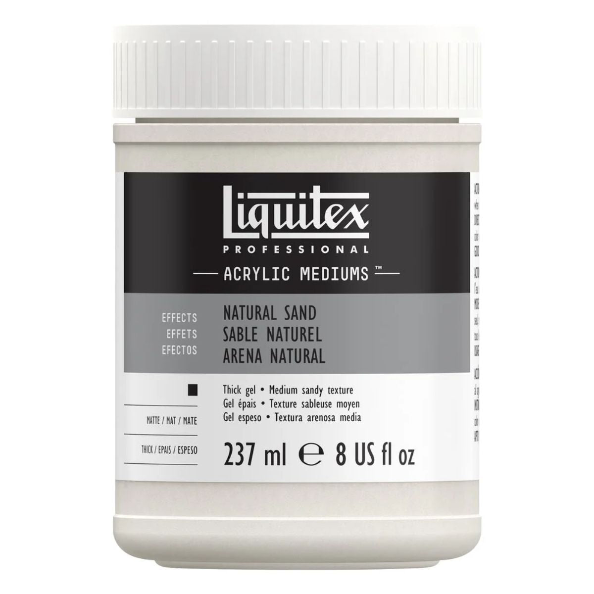 Medium Acrílico Textura Areia Natural Liquitex 237ml