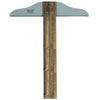 Régua T de Madeira Cabeçote Fixo sem Borda Acrílica Trident - Tamanhos de 50cm a 100cm