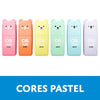 Estojo de Marca Texto Fun Mini 3.5Mm com 6 Cores - Pastel - Cis