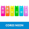 Estojo de Marca Texto Fun Mini 3.5Mm com 6 Cores - Neon - Cis