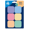 Bloco de Adesivo Sticky Notes 45x45mm com 20 Folhas - 06 Modelos - Cis