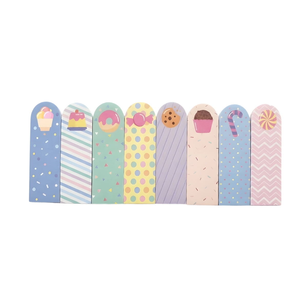 Bloco de Adesivo Sticky Notes 15x48mm com 20 Folhas - 08 Modelos Decorado - Cis