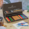 Estojo de Madeira Art & Graphic Compendium 53 Peças Faber-castell 110084