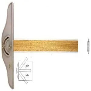 Régua T de Madeira Trident com 100 Cm - Modelo 5410
