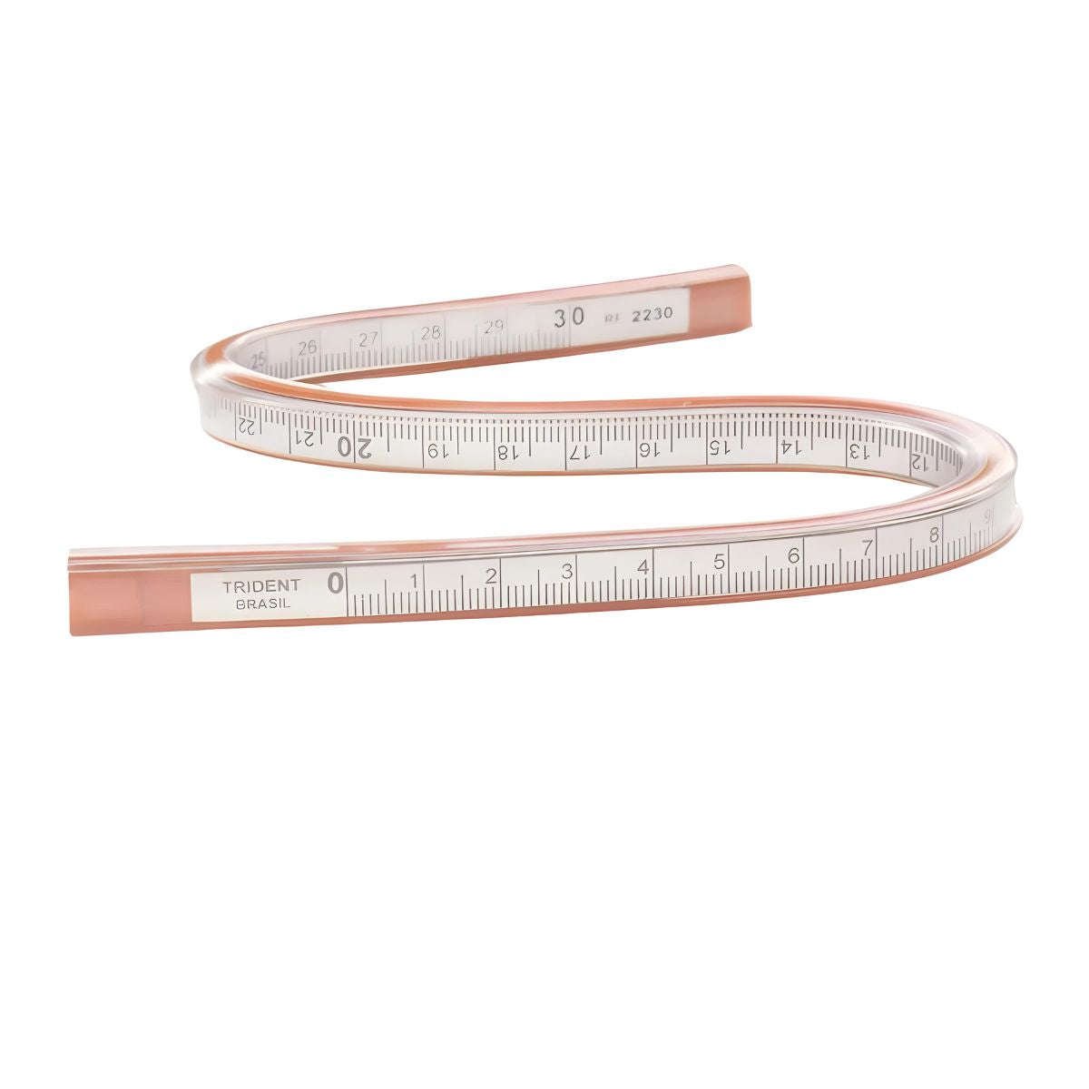 Régua Flexível Trident 30 Cm - Modelo 2230

