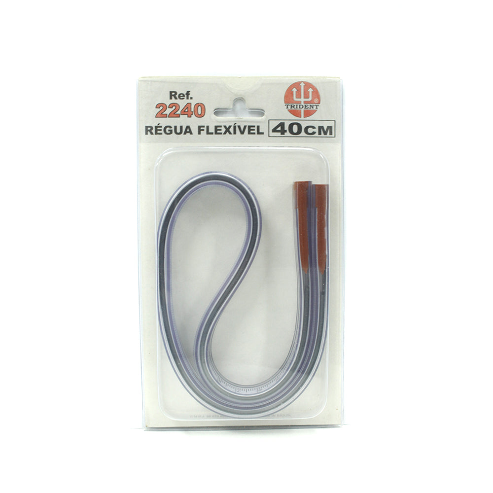 Régua Flexível com Escala Trident - Tamnhos de 30cm a 80cm