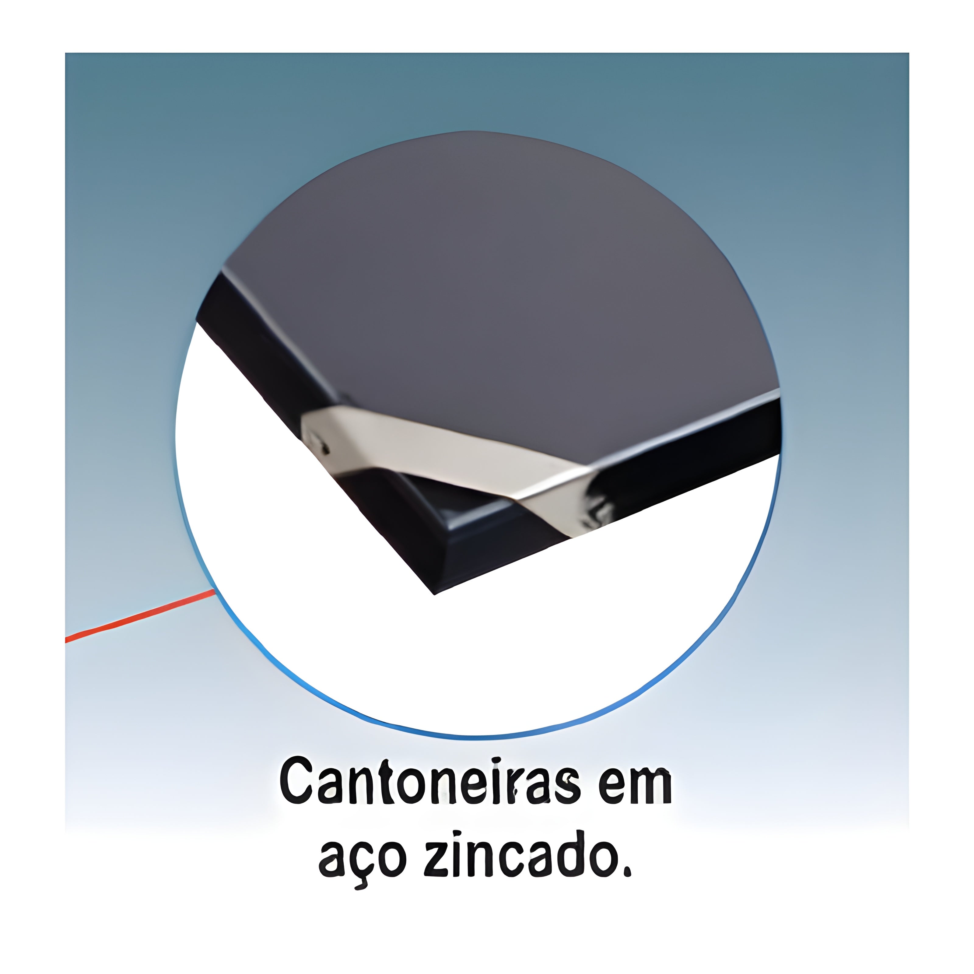 Prancheta Tampo de Vidro Trident 80x60 Cm - Modelo Bp-80v