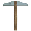 Régua T Madeira Trident com Borda de Acrílico e Cabeçote Fixo 50cm - Modelo 5305
