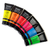 Estojo de Tinta Acrílica Liquitex Basics 22ml com 6 Cores Fluorescentes
